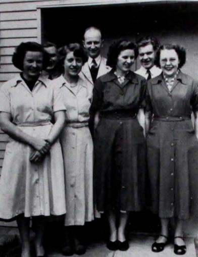 Corah's staff 1954