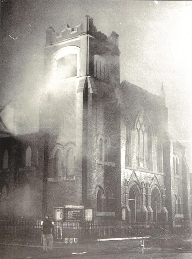 Centenary Church fire 1